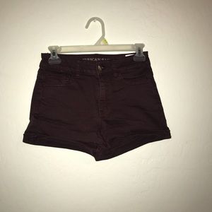 American eagle high-waisted shorts